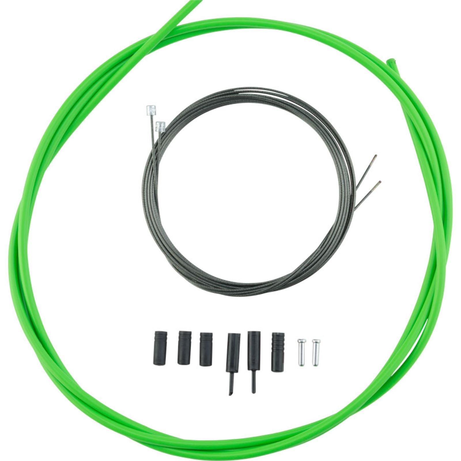 Shimano Road Optislick Derailleur Cable and Housing Set - Green [MPN: Y60198060]_1211711