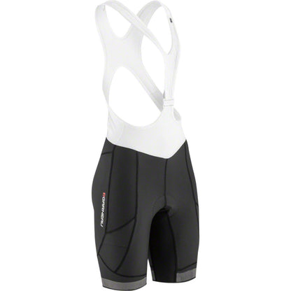 Louis Garneau CB Neo Power RTR Women's Bib Shorts - Black/White - Large CLOSEOUT [MPN: 1058386-252-L]_1498410