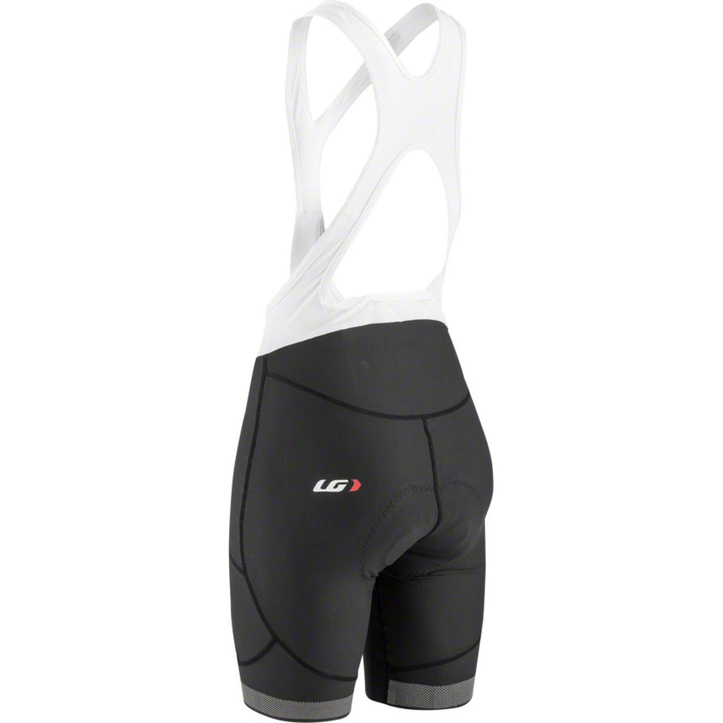 Louis Garneau CB Neo Power RTR Women's Bib Shorts - Black/White - Large CLOSEOUT [MPN: 1058386-252-L]_1498411