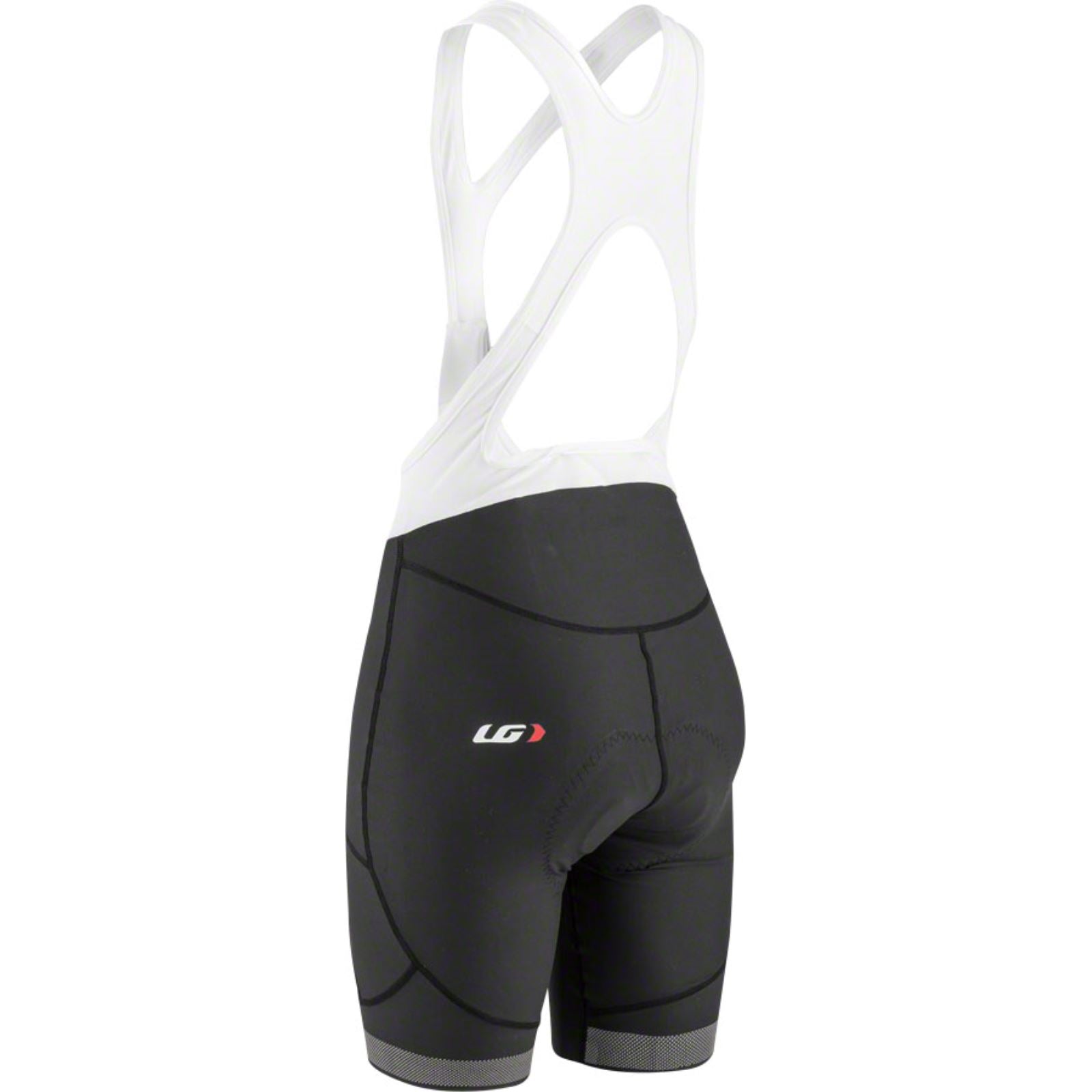 Louis Garneau CB Neo Power RTR Women's Bib Shorts - Black/White - Large CLOSEOUT [MPN: 1058386-252-L]_1498411