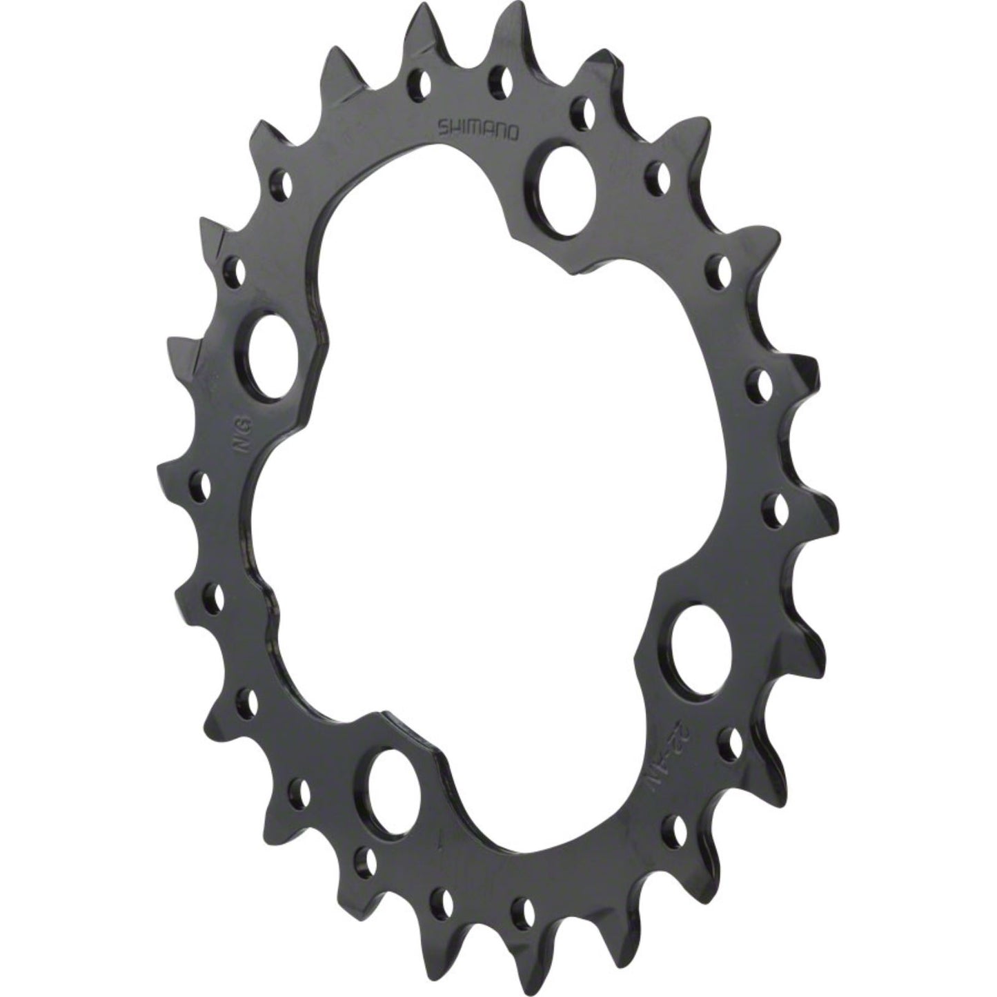Shimano SLX FC-M672 Chainring - 22t, 64mm BCD, 10-Speed Inner, For 22-30-40t [MPN: Y1NW22000]_1214863