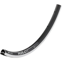 DT Swiss RR 411 Rim - 700, Rim, Black, 28H, Asymmetric [MPN: RDRR41RPN28S011376]_1214999