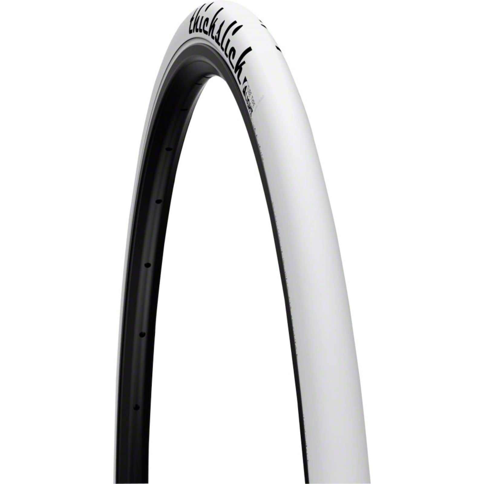 WTB ThickSlick Tire - 700 x 25, Clincher, Wire, White, Comp [MPN: W010-0645]_1215495