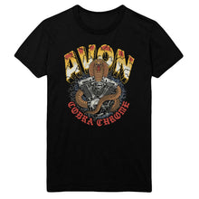 Tucker Rocky/Avon Tyres Cobra Chrome T-Shirt - Black_1409799