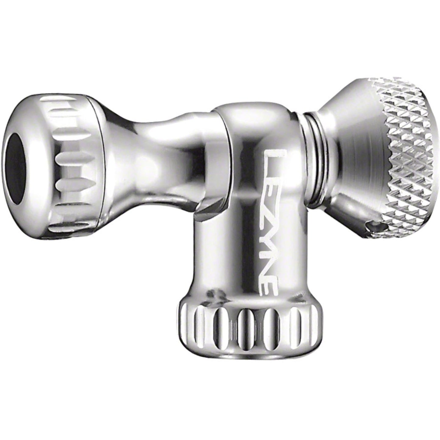 Lezyne Control Drive Co2 Slip Fit Head only Silver [MPN: 1-C2-CTRLDR-V306]_1216851