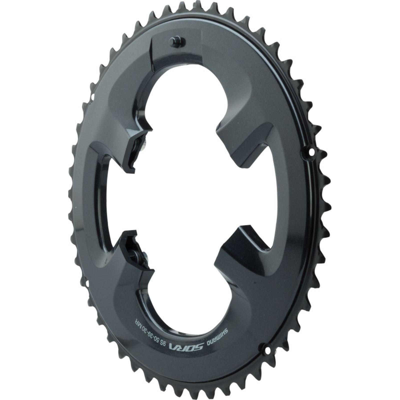 Shimano 50t 110mm 9-Speed Outer Chainring, Black [MPN: Y1VD98020]_1217397
