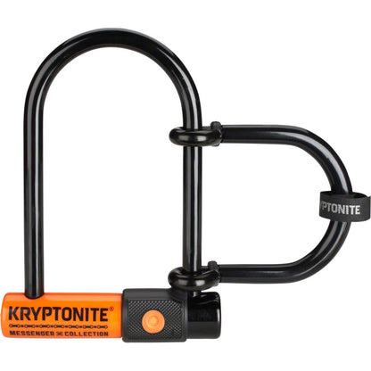Kryptonite Messenger Mini Plus U-Lock - 3.75 x 6.5", Keyed, Black [MPN: 002116]_1218005
