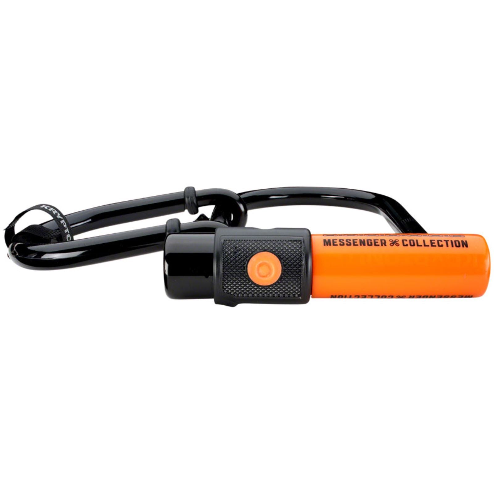 Kryptonite Messenger Mini Plus U-Lock - 3.75 x 6.5", Keyed, Black [MPN: 002116]_1218006