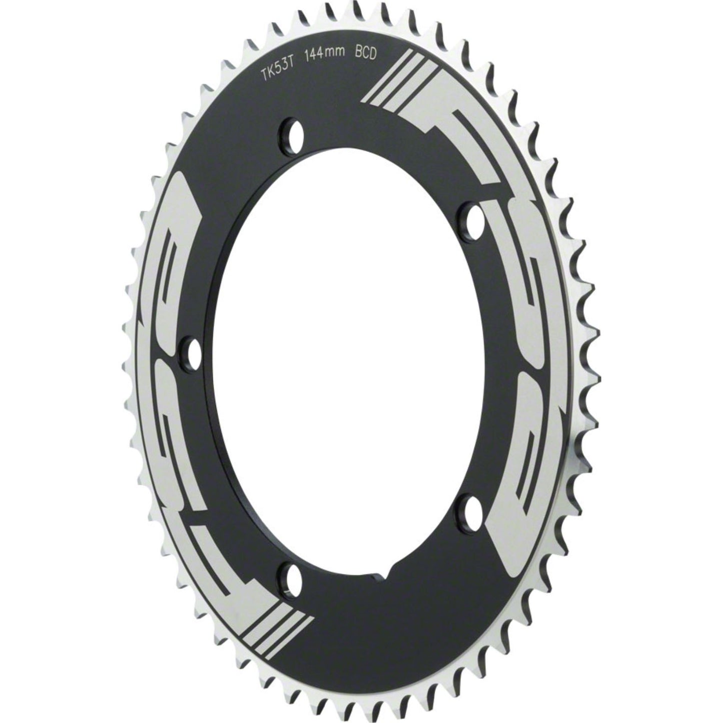 Full Speed Ahead Pro Track Chainring 53t x 144mm 1/2x1/8" Black [MPN: 374-0053]_1219406