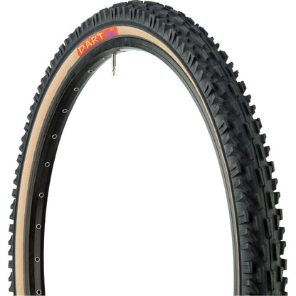 Panaracer Dart Tire - 26 x 2.1, Clincher, Folding, Black/Tan, 60tpi [MPN: RF2621-LX-DRTC]_1219534