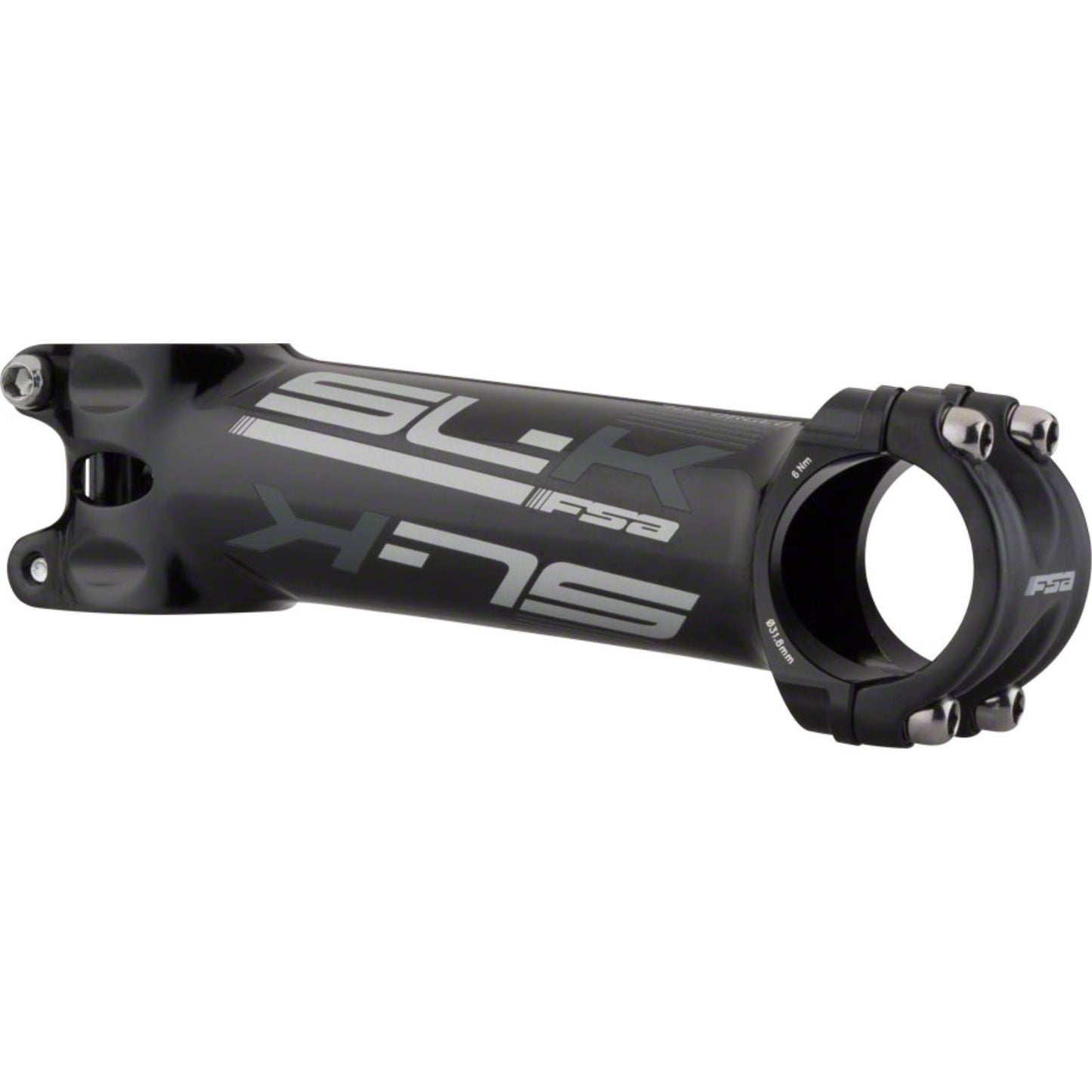 Full Speed Ahead SL-K Stem - 120mm, 31.8 Clamp, +/-6, 1 1/8", Alloy, Black [MPN: 175-3190BKG]_1220002