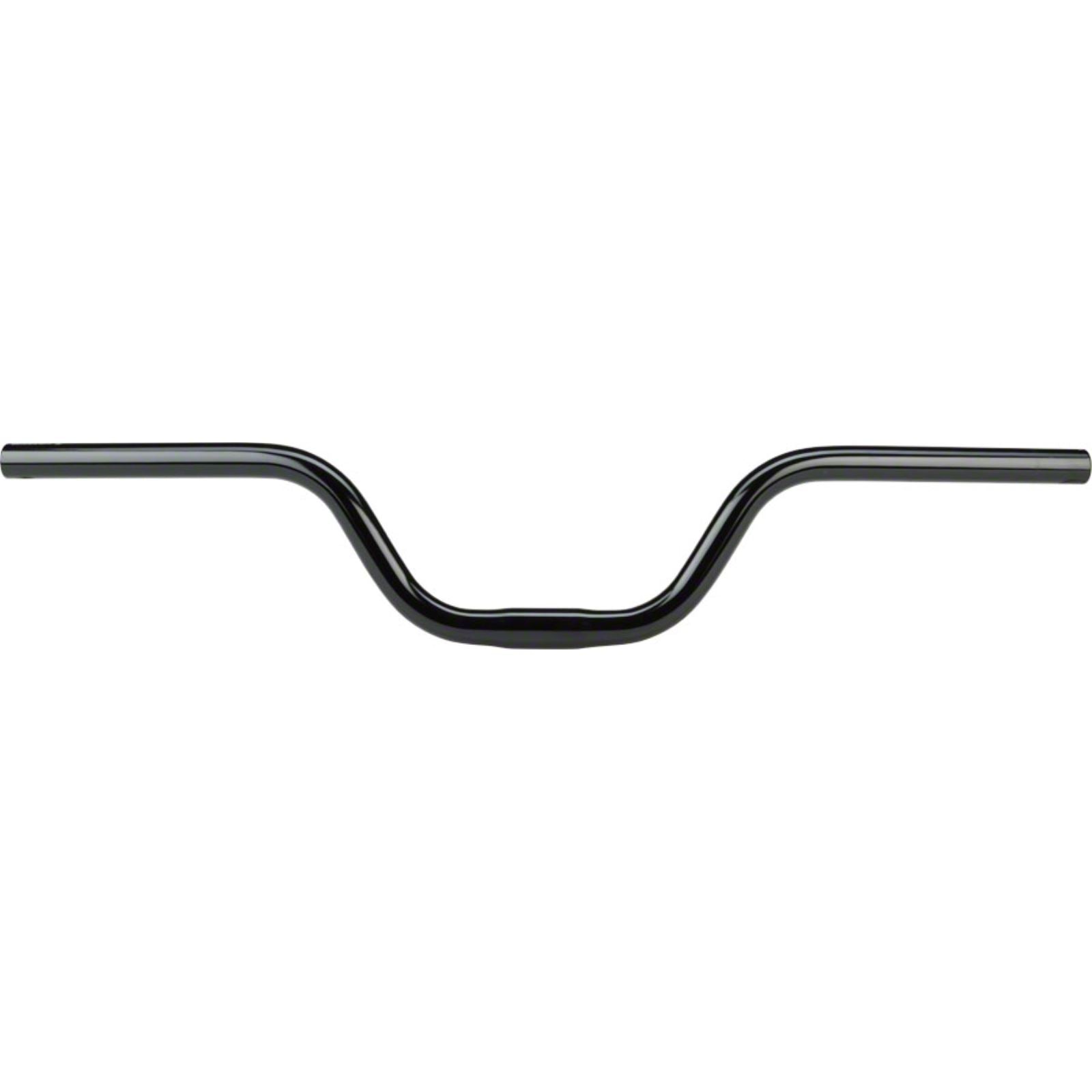 MSW High-Rise Bar 100mm Rise W/ 15D Sweep, Black [MPN: NPD105170 100MM BLK]_1220207