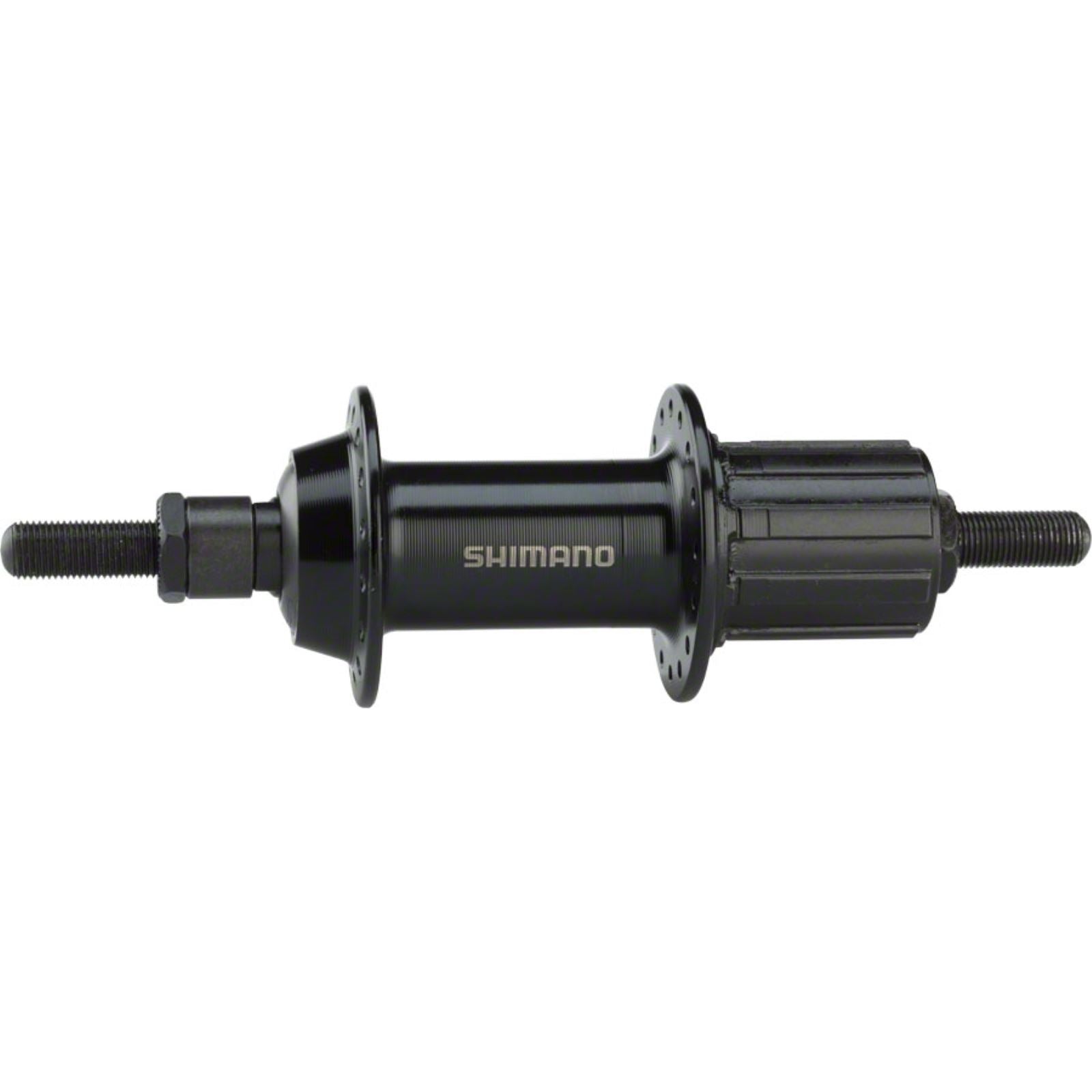 Shimano Rear Hub - Threaded x 135mm - Rim Brake - HG10 - Black - FH-TX500  [MPN: EFHTX5008EL]_1220692