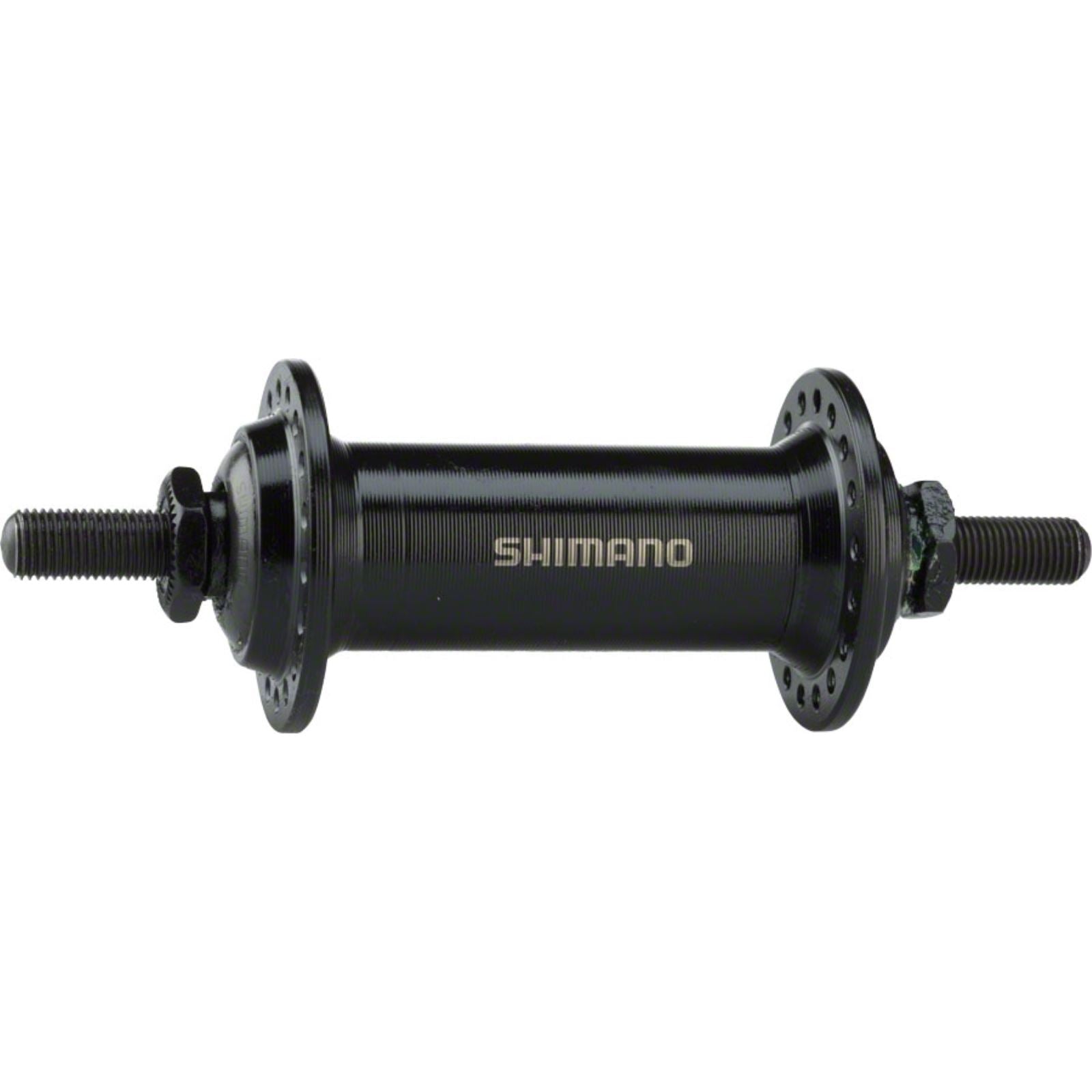 Shimano Front Hub -9 x 1 x 100mm - Rim Brake - Black - 36h - HB-TX500  [MPN: EHBTX500DL]_1220695