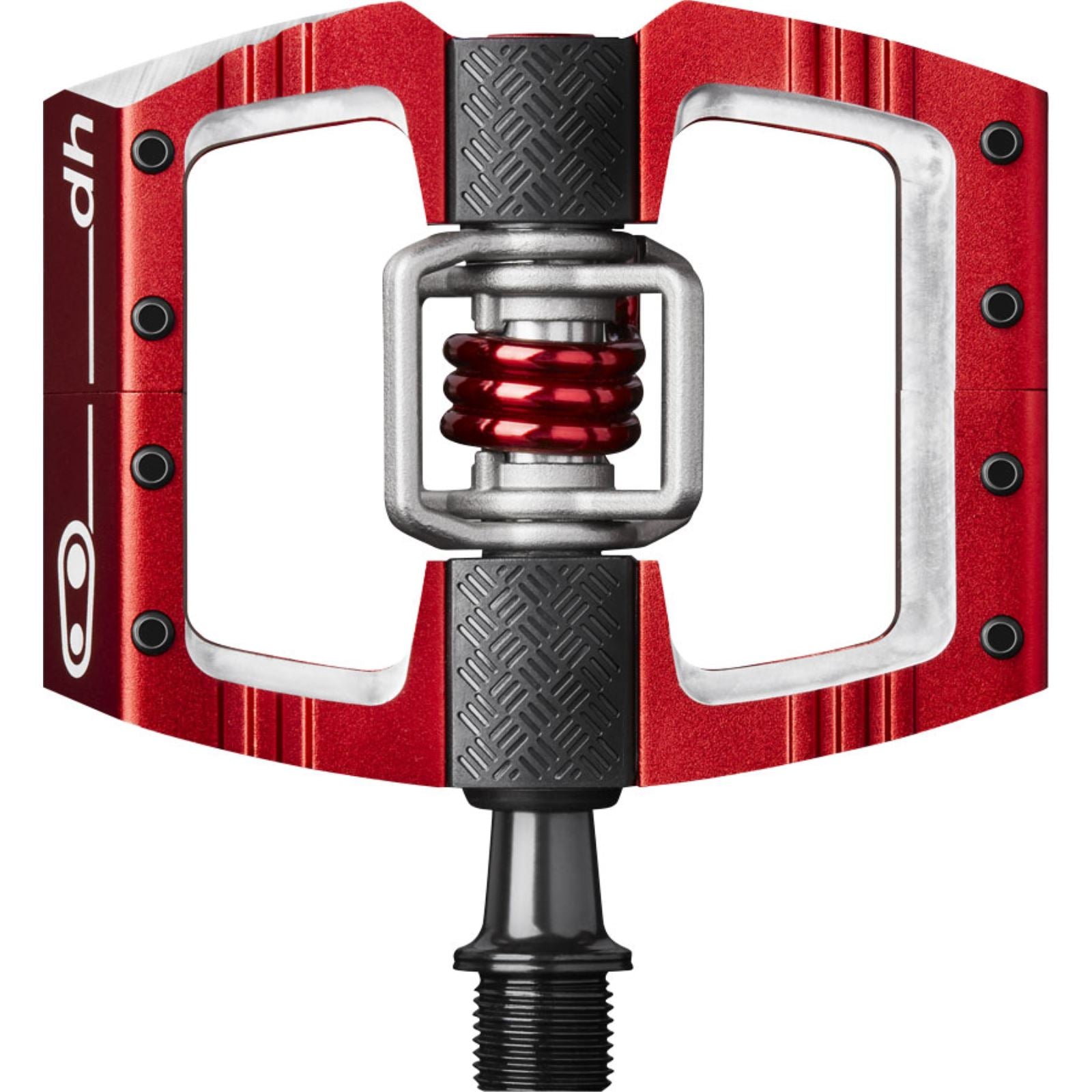 Crankbrothers Mallet DH Pedals - Dual Sided Clipless with Platform, Aluminum, 9/16", Red [MPN: 16095]_1221233