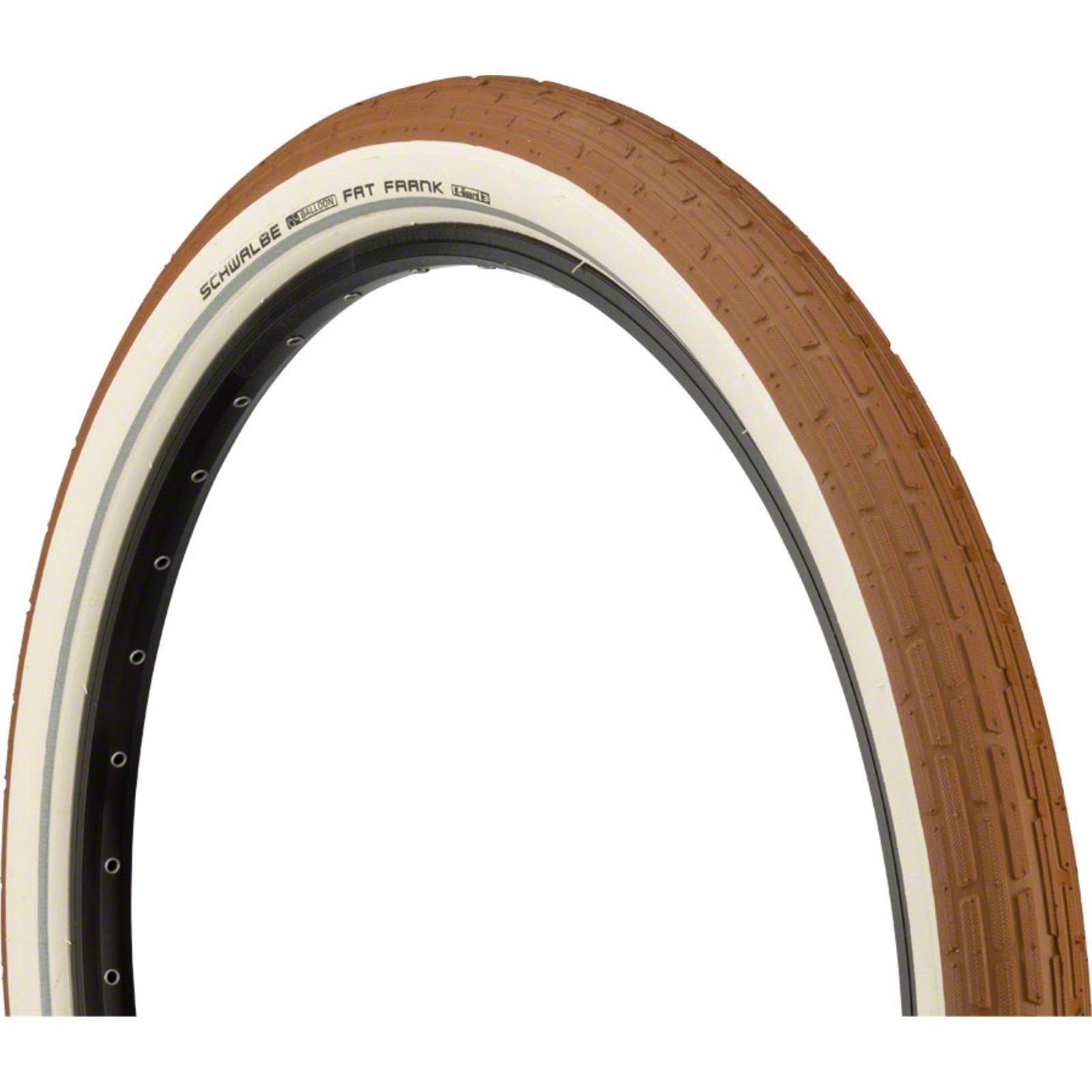 Schwalbe Fat Frank Tire - 26 x 2.35 - Brown/White, Active Line 11100596_1221576