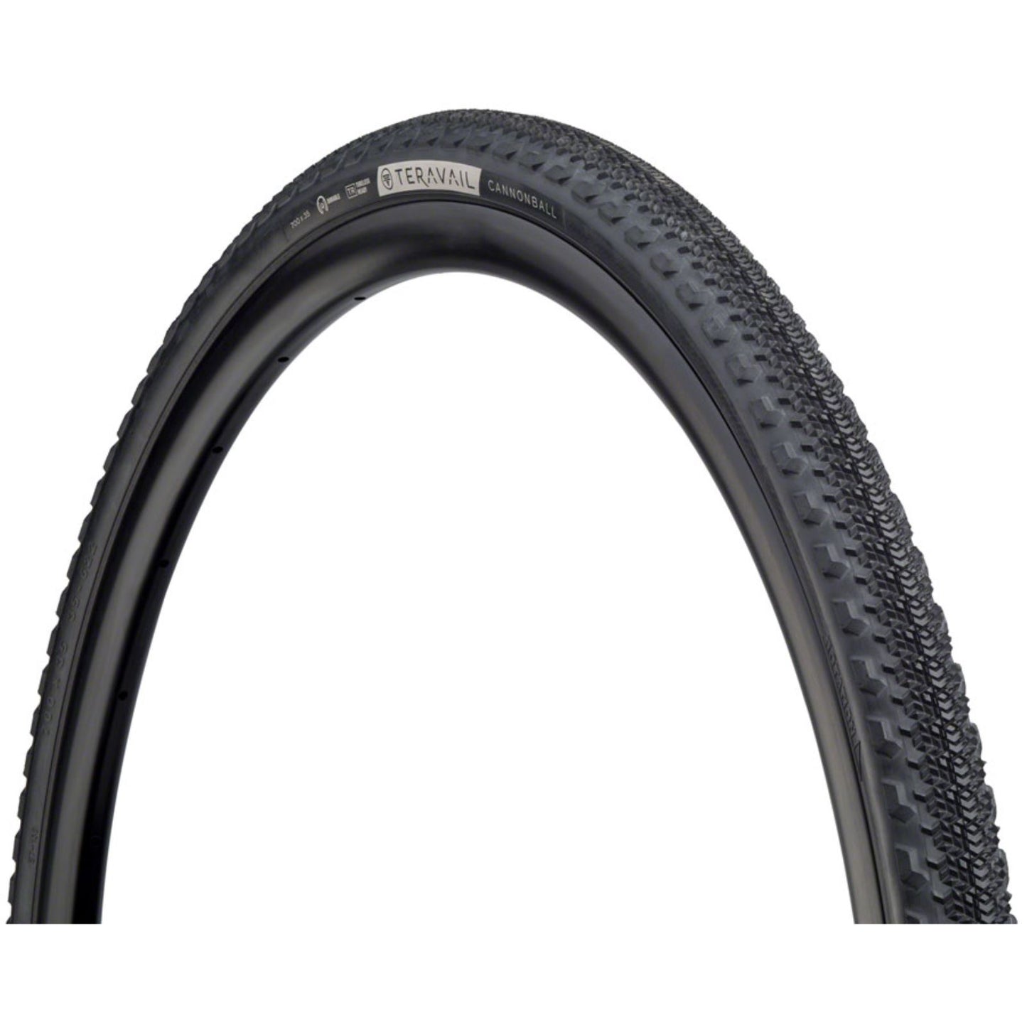 Teravail Cannonball Tire - 700 x 35 - Black, Light and Supple [MPN: 19-000038]_1222336