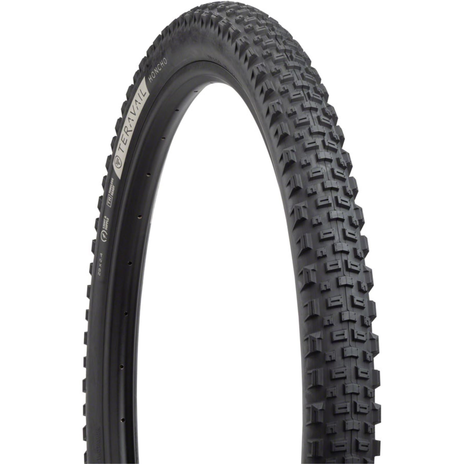 Teravail Honcho Tire - 29 x 2.4, Tubeless, Folding, Light/Supple - Black [MPN: 19-000045]_1222400