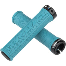 Race Face Half Nelson Grips - Turquoise - Lock-On [MPN: AC990065]_1223032