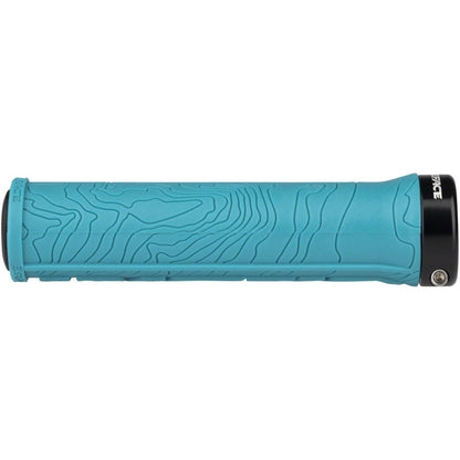 Race Face Half Nelson Grips - Turquoise - Lock-On [MPN: AC990065]_1223033