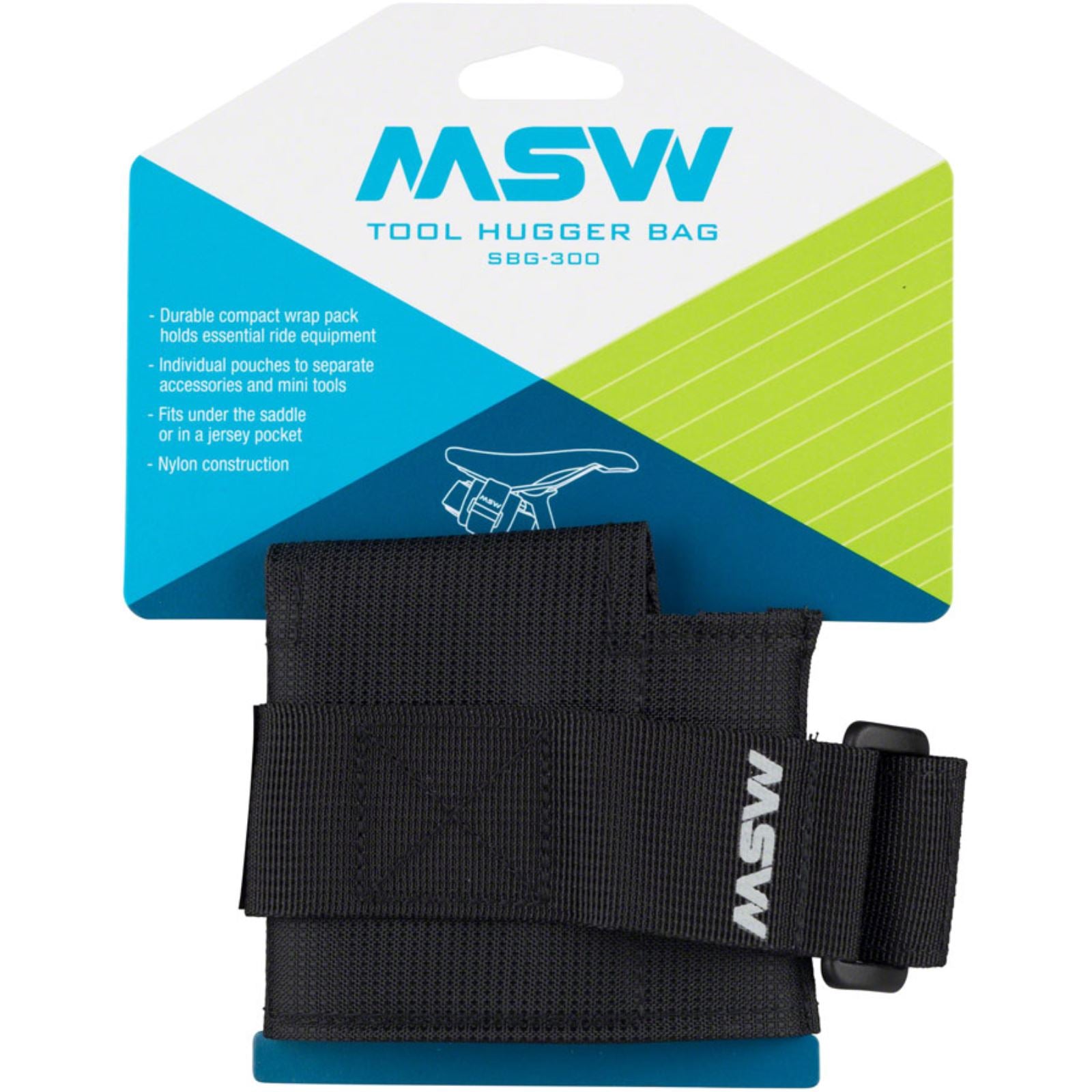 MSW SBG-300 Tool Hugger Seat Wrap - Black [MPN: 17-000122]_1223879