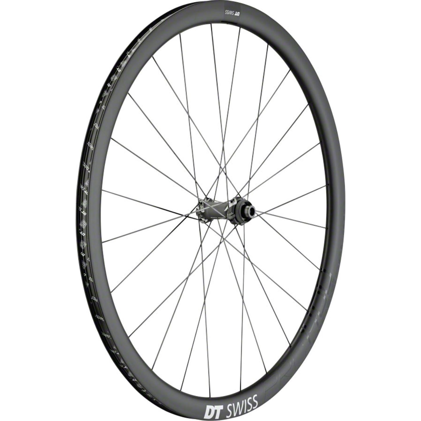 DT Swiss PRC 1400 Spline Front Wheel 700, 12x100mm, Center-Lock, Black [MPN: WPRC140AIDXCA04402]_1223935
