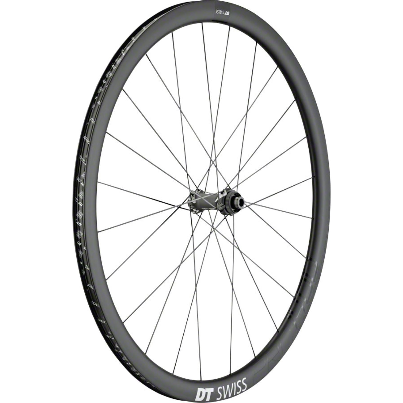 DT Swiss PRC 1400 Spline Front Wheel 700, 12x100mm, Center-Lock, Black [MPN: WPRC140AIDXCA04402]_1223935