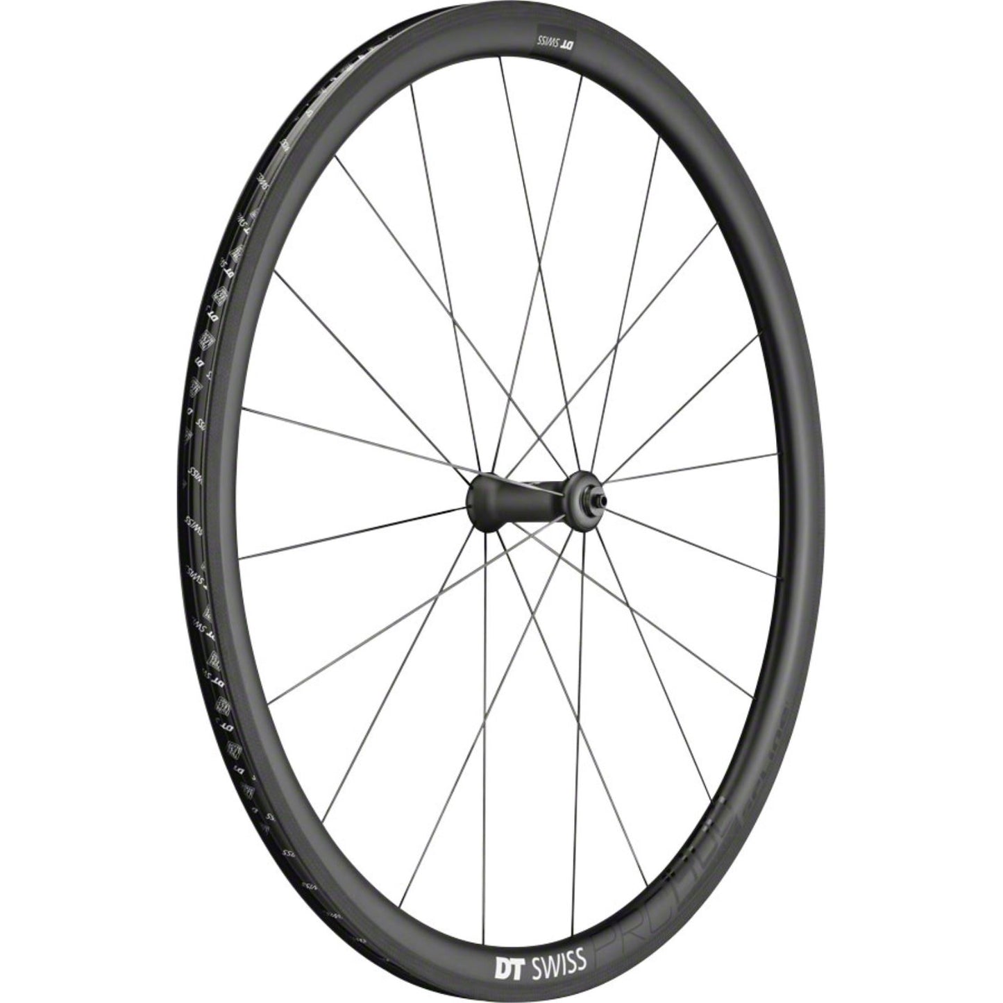 DT Swiss PRC 1400 Spline Front Wheel 700, QR x 100mm, Rim Brake, Black [MPN: WPRC140AAQXCA04425]_1223915