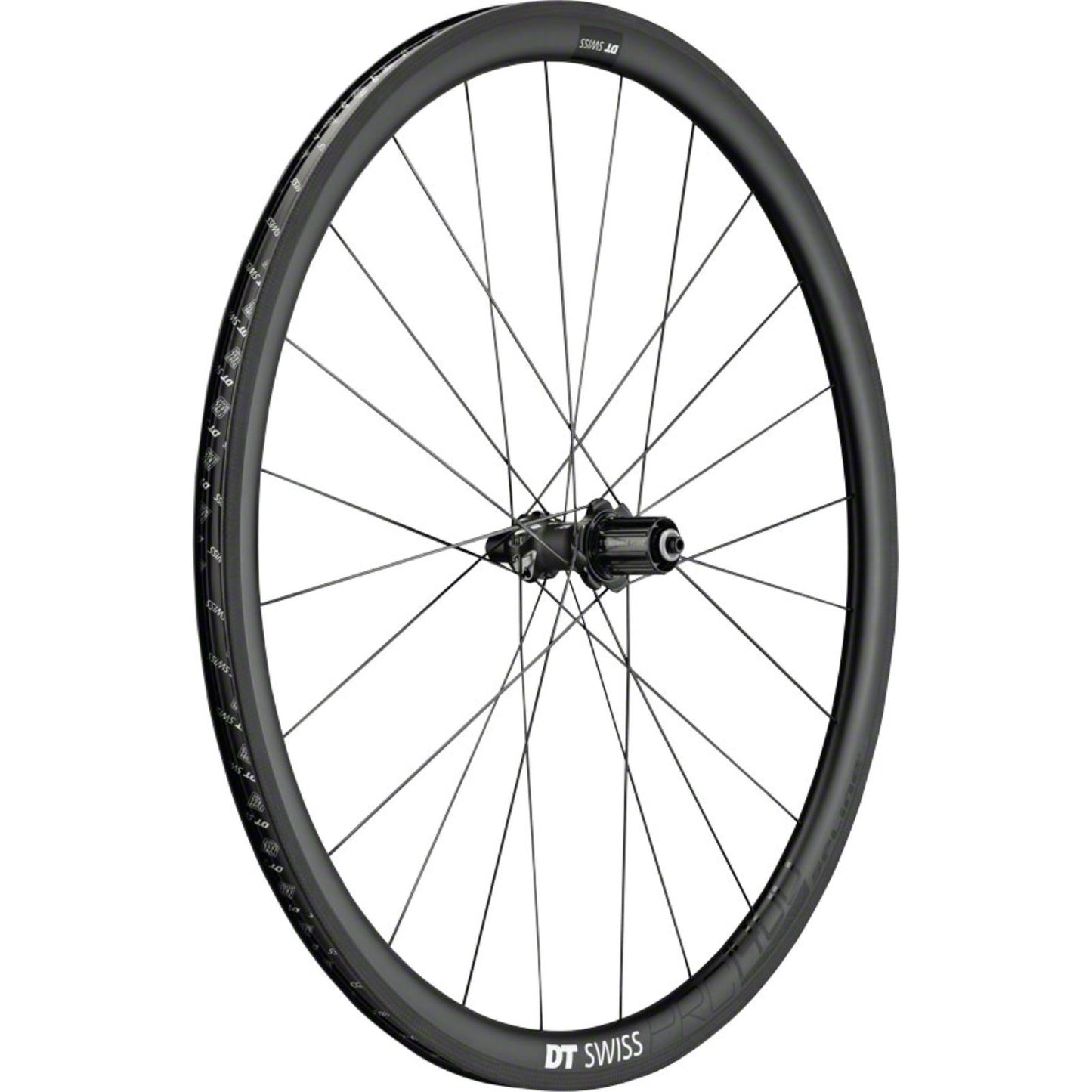 DT Swiss PRC 1400 Spline Rear Wheel- 700, QR x 130mm, Rim Brake, Black [MPN: WPRC140HRQJCA04426]_1223916