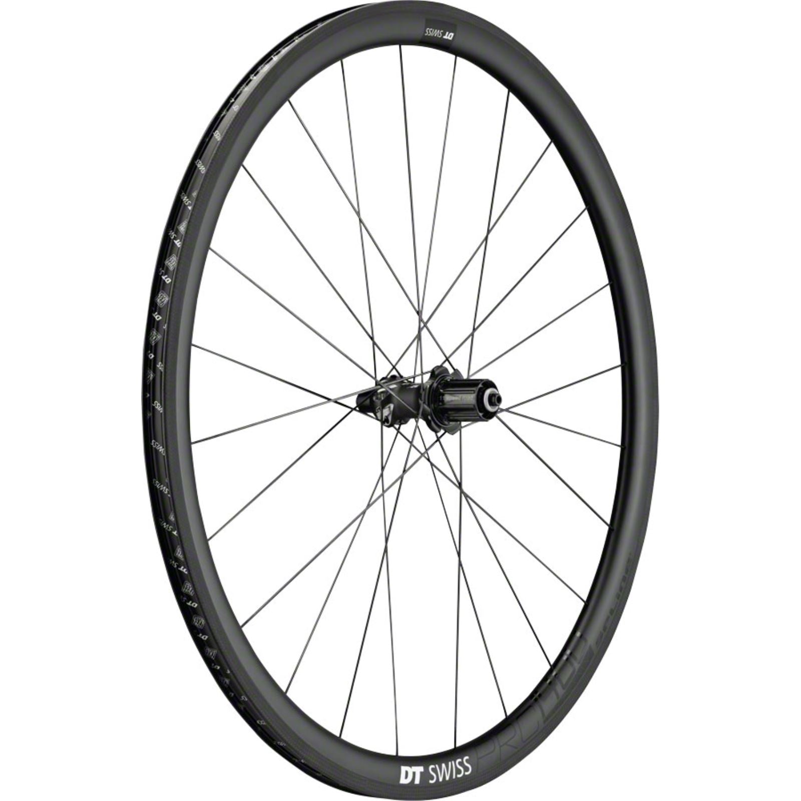 DT Swiss PRC 1400 Spline Rear Wheel- 700, QR x 130mm, Rim Brake, Black [MPN: WPRC140HRQJCA04426]_1223916