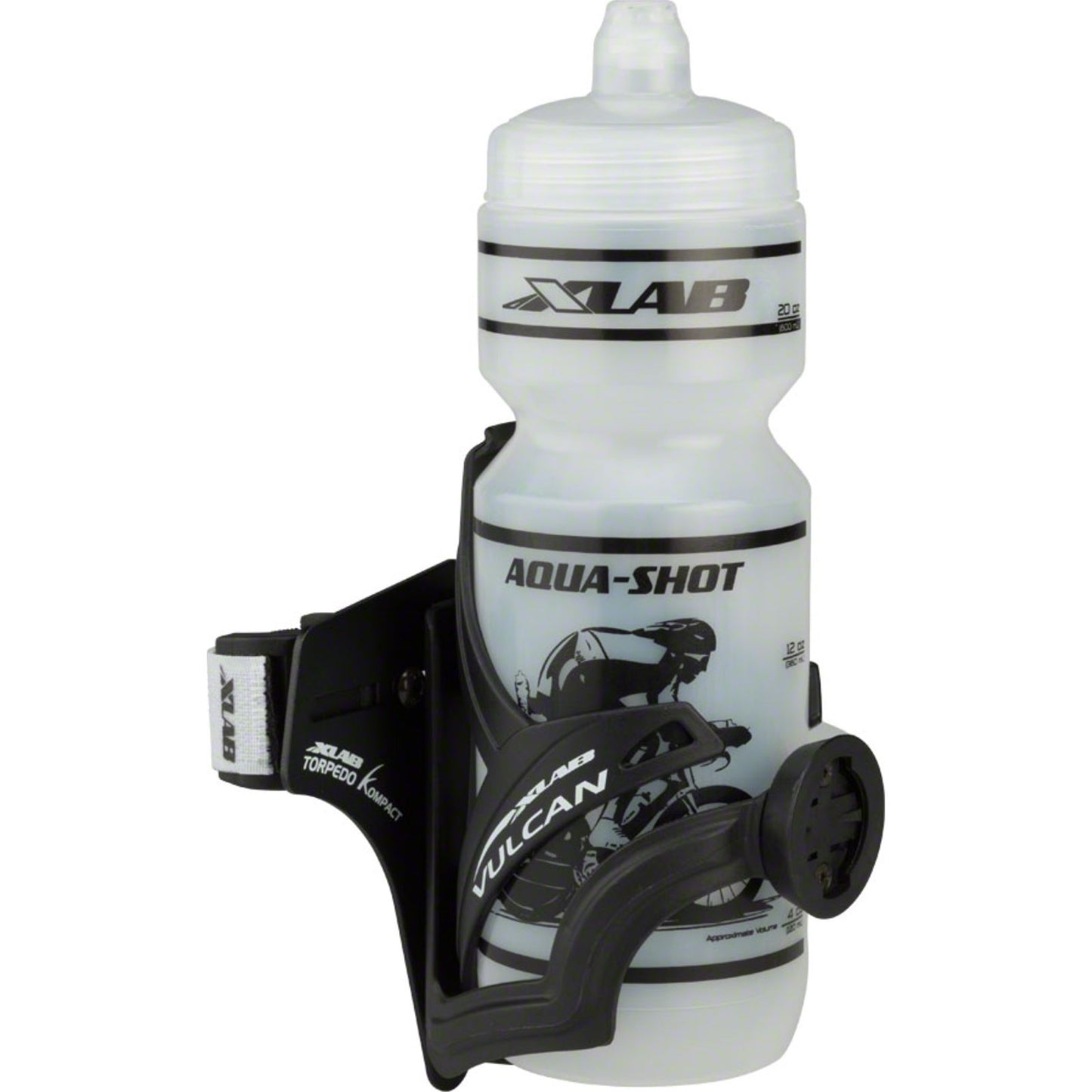 XLAB Torpedo Kompact 125 Water Bottle Cage - Black [MPN: 2644]_1224880