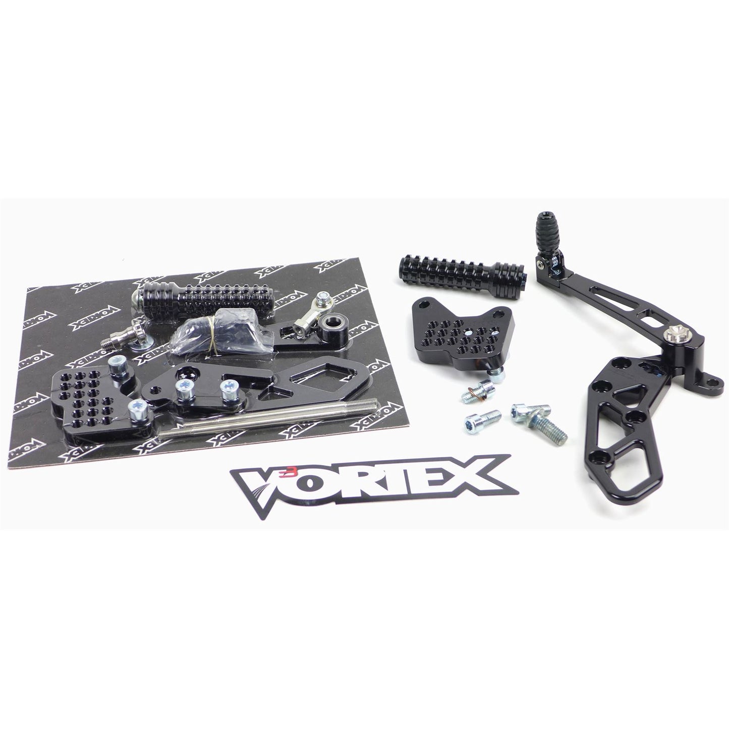 Vortex Rear Set Black OPEN BOX  [MPN: RS424K]_1265504