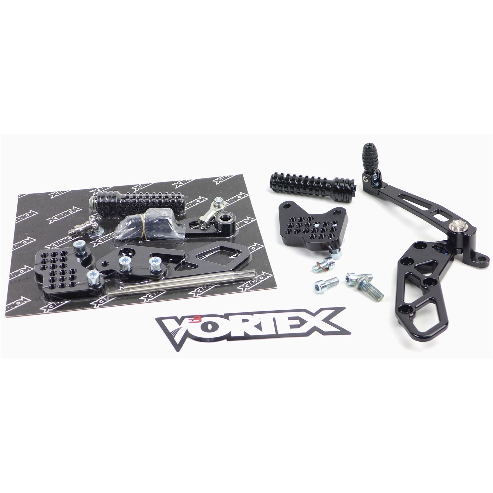 Vortex Rear Set Black OPEN BOX  [MPN: RS424K]_1265504