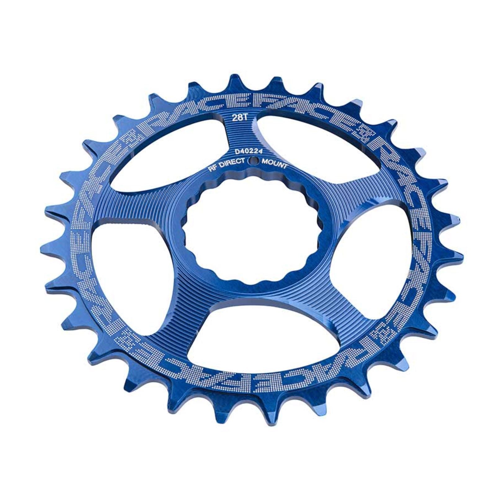 Race Face RaceFace Narrow Wide Chainring: Direct Mount CINCH, 26t, Blue [MPN: RNWDM26BLU]_1483479