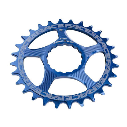 Race Face RaceFace Narrow Wide Chainring: Direct Mount CINCH, 26t, Blue [MPN: RNWDM26BLU]_1483479