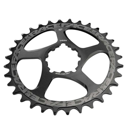 Race Face Narrow Wide Chainring: Direct Mount 3-Bolt Comp, 26t, Black [MPN: RNWDM26BLKSM3BOLT]_1483485