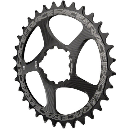 Race Face Narrow Wide Chainring: Direct Mount 3-Bolt Comp, 26t, Black [MPN: RNWDM26BLKSM3BOLT]_1225927