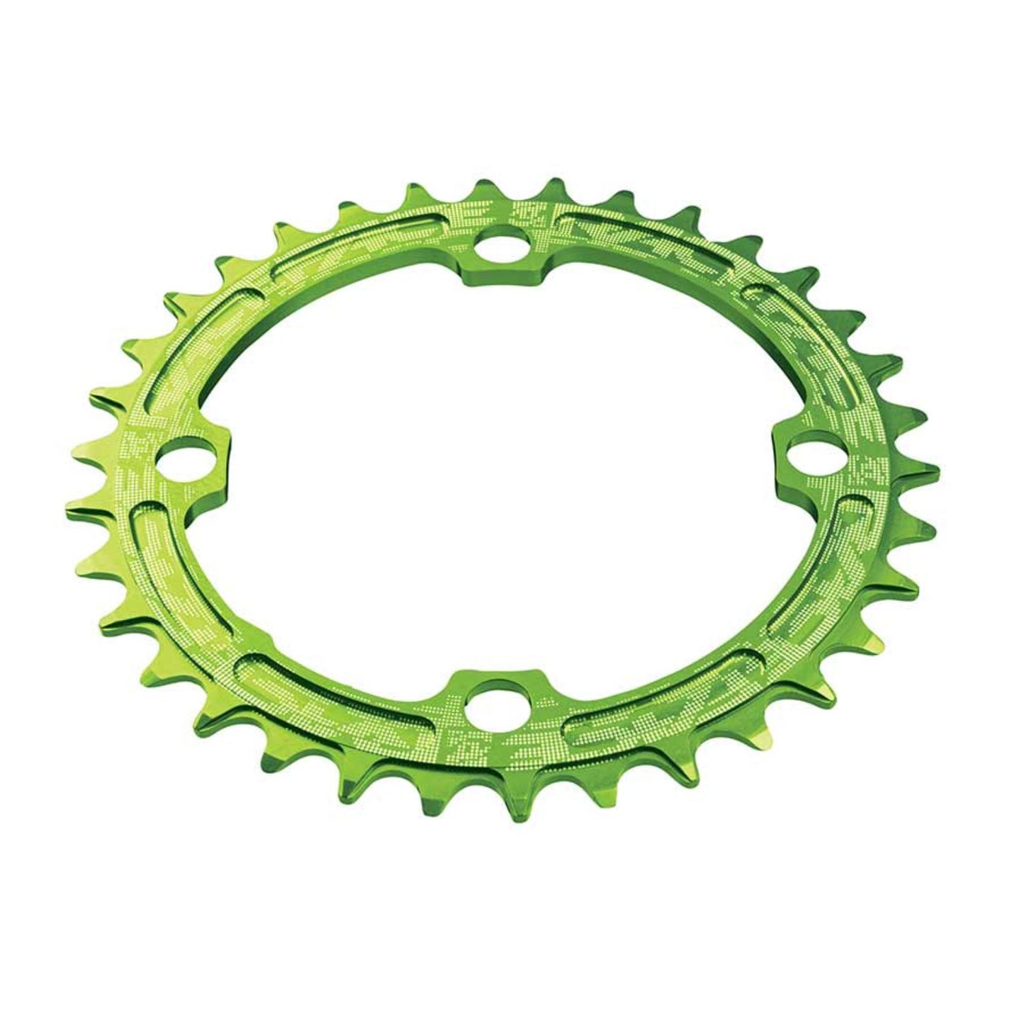 Race Face Narrow Wide Chainring - 104mm BCD - 36t - Green [MPN: RNW104X36GRN]_1483487