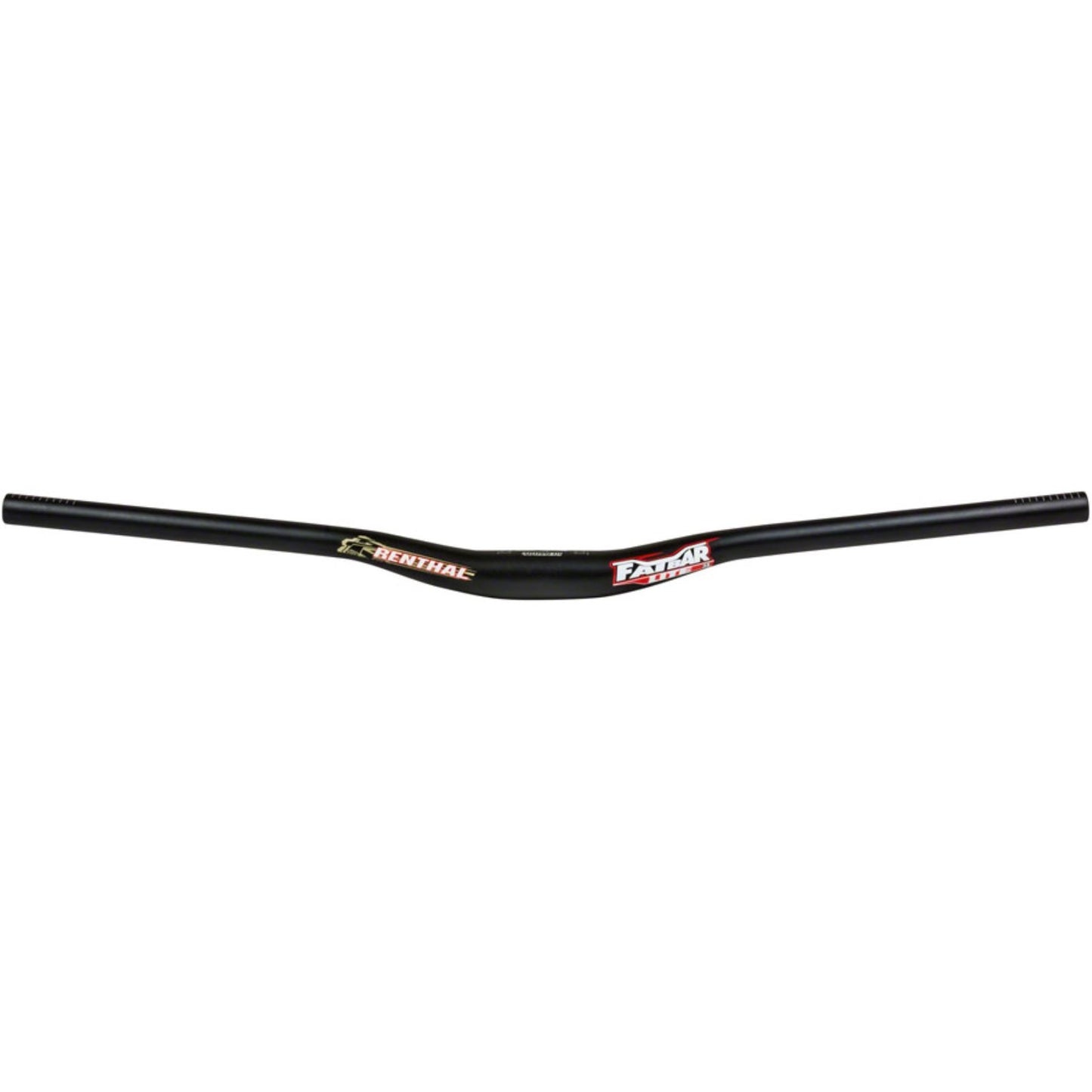 Renthal FatBar Lite 35 Handlebar - Al - 35mm -20x760mm Black OPEN BOX [MPN: M165-01-BK]_1882306