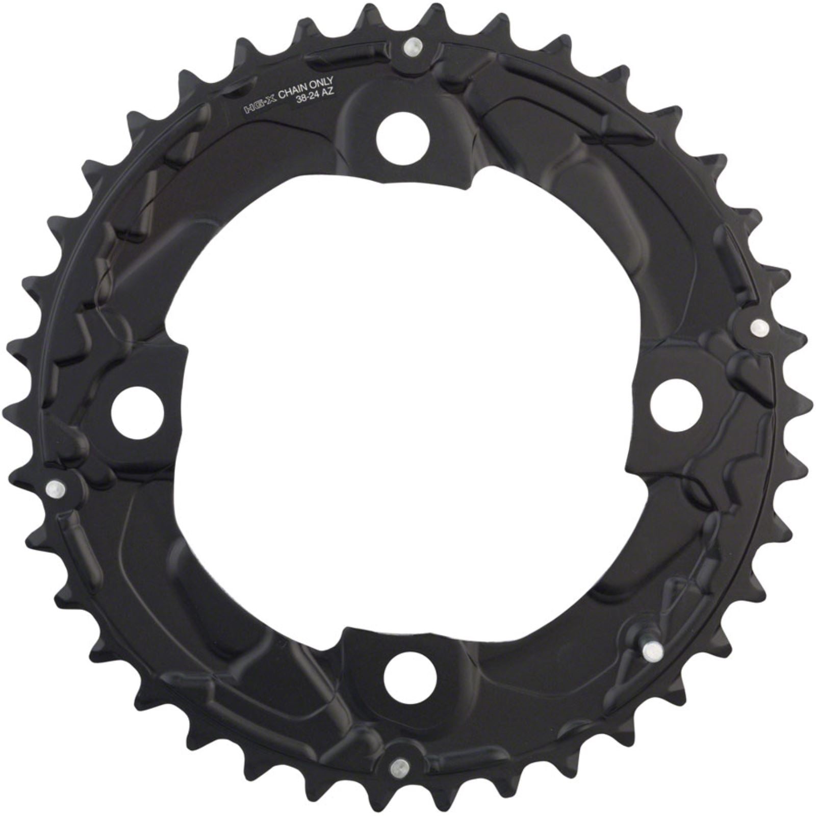 Shimano Chainring - 38t - 10-Speed - 104mm BCD - For 38-24t Set [MPN: Y1RP98080]_1227171