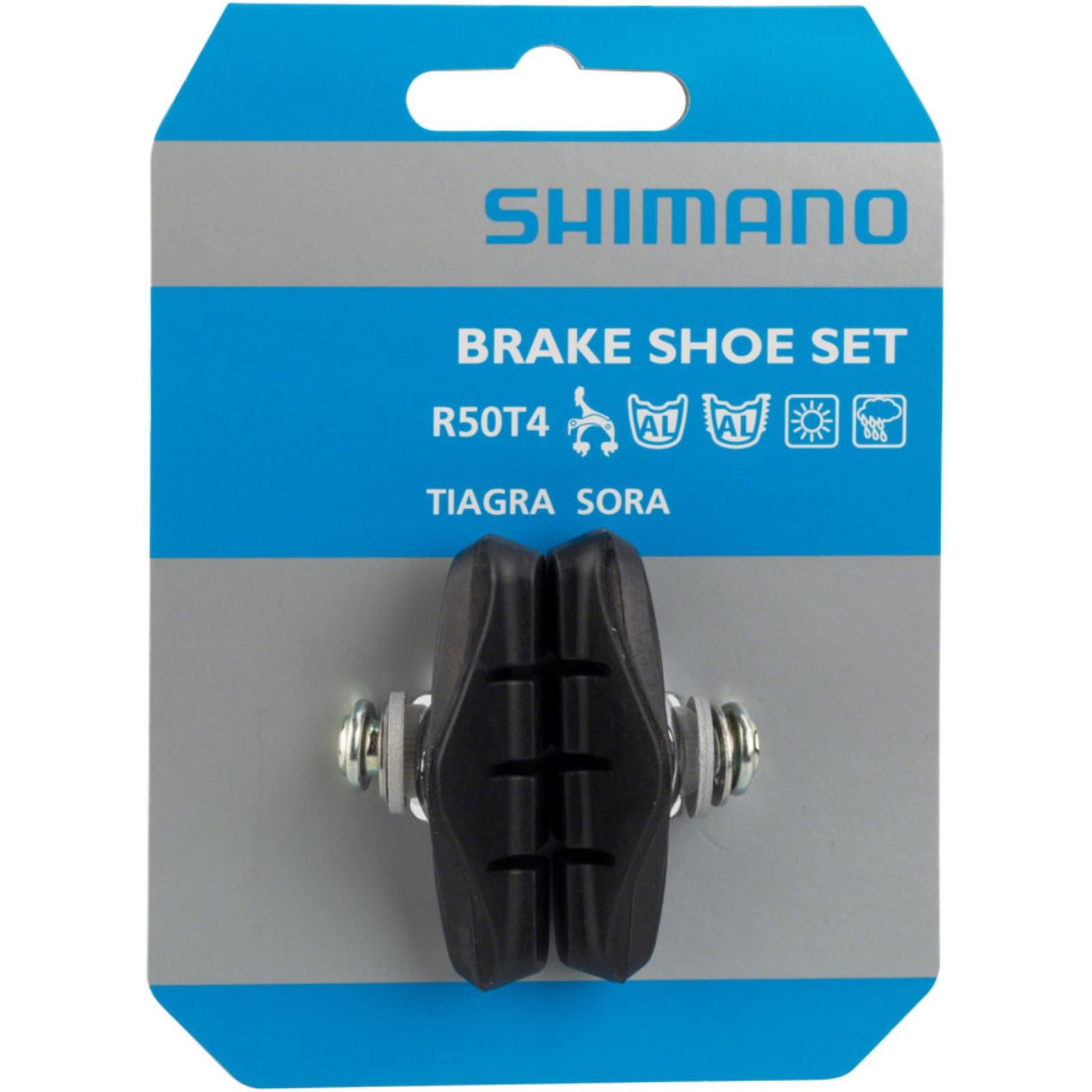 Shimano Road Brake Shoes - 5 Pairs - Claris R50T4  [MPN: Y8L998010]_1228242