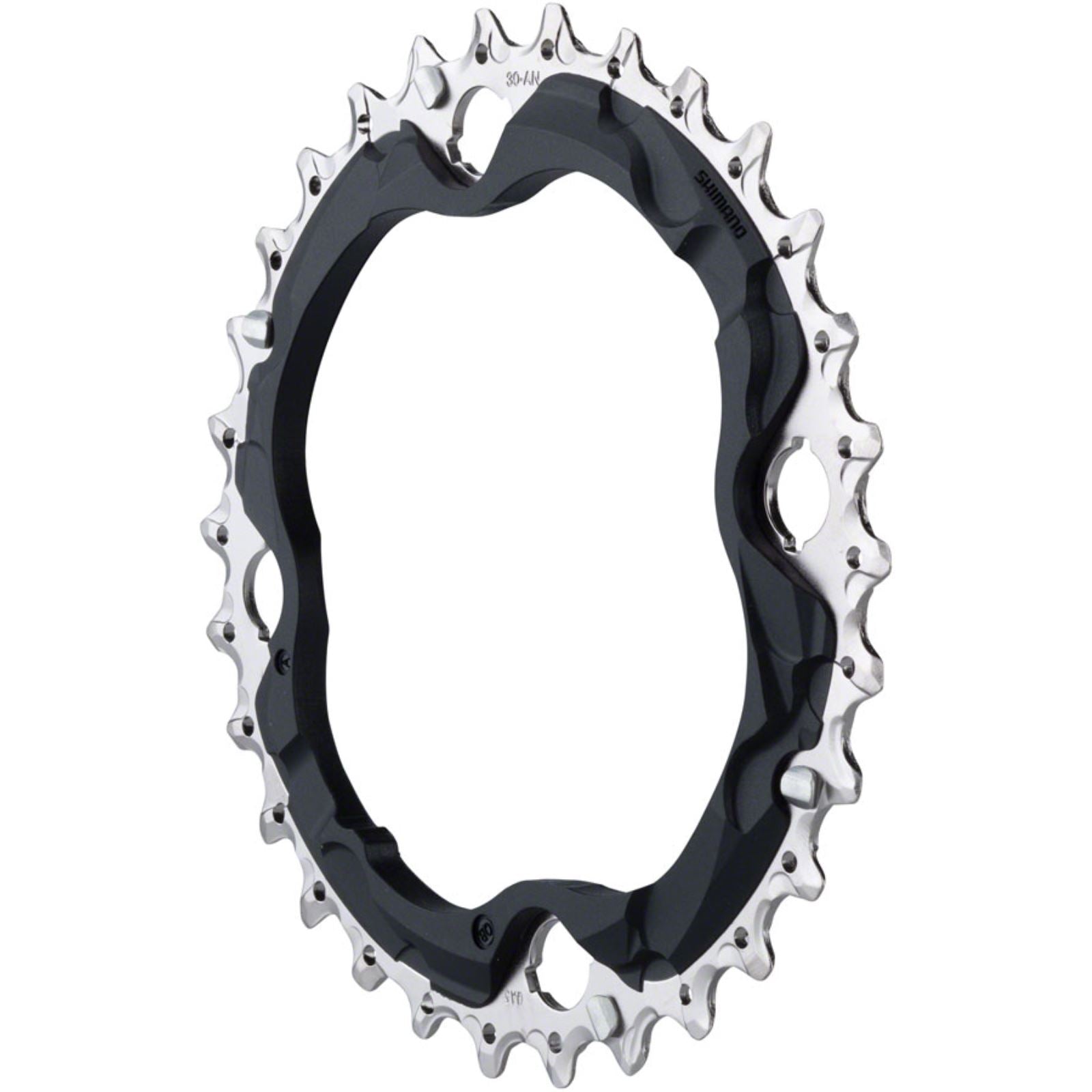 Shimano Deore M6000 30T Chainring - 10 Speed, 96mm BCD, for 40-30-22T Set [MPN: Y1WC98010]_1228227