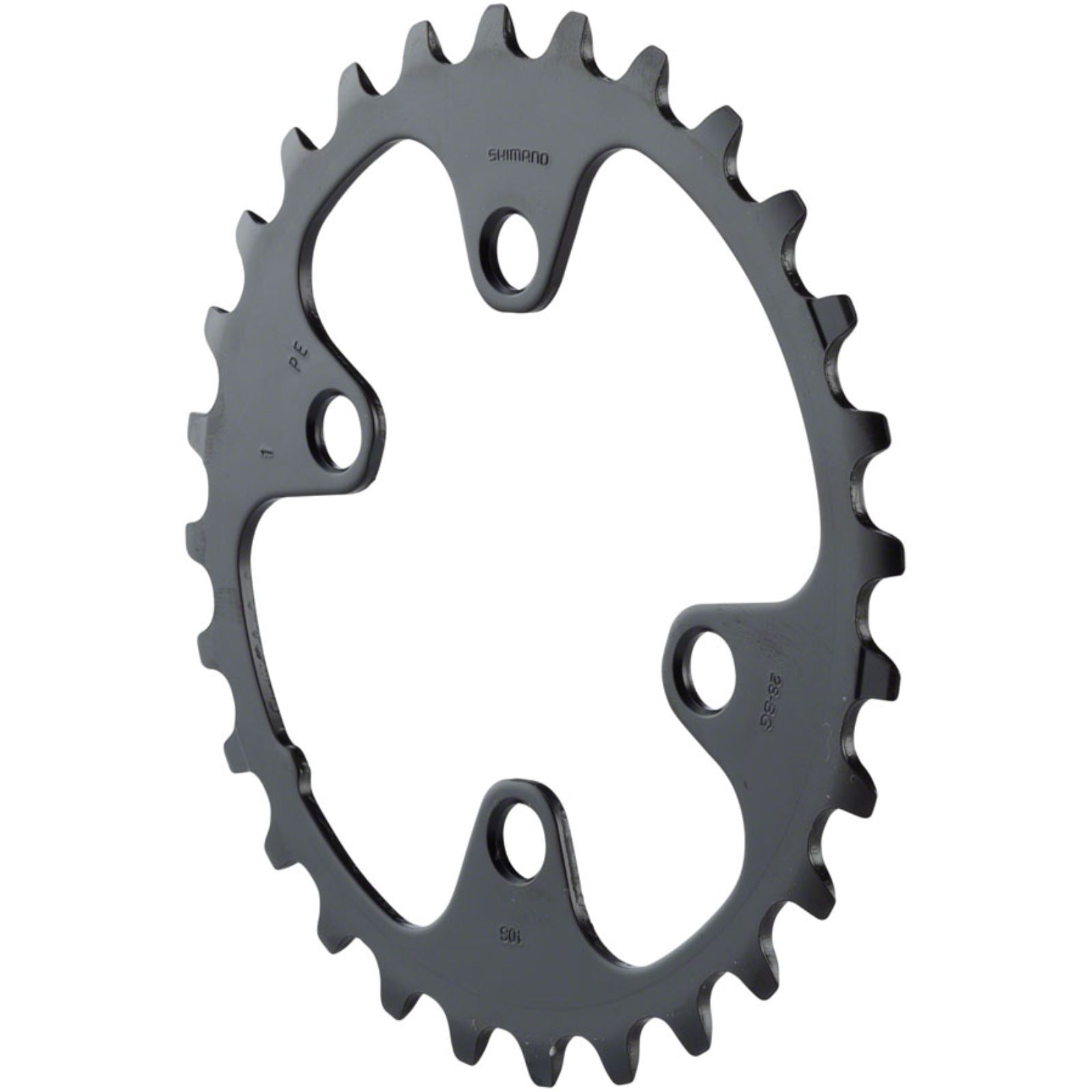 Shimano Chainring - 26t, 10-Speed, 64mm Asymmetric BCD, for 36-26t Set [MPN: Y1WD26000]_1228281