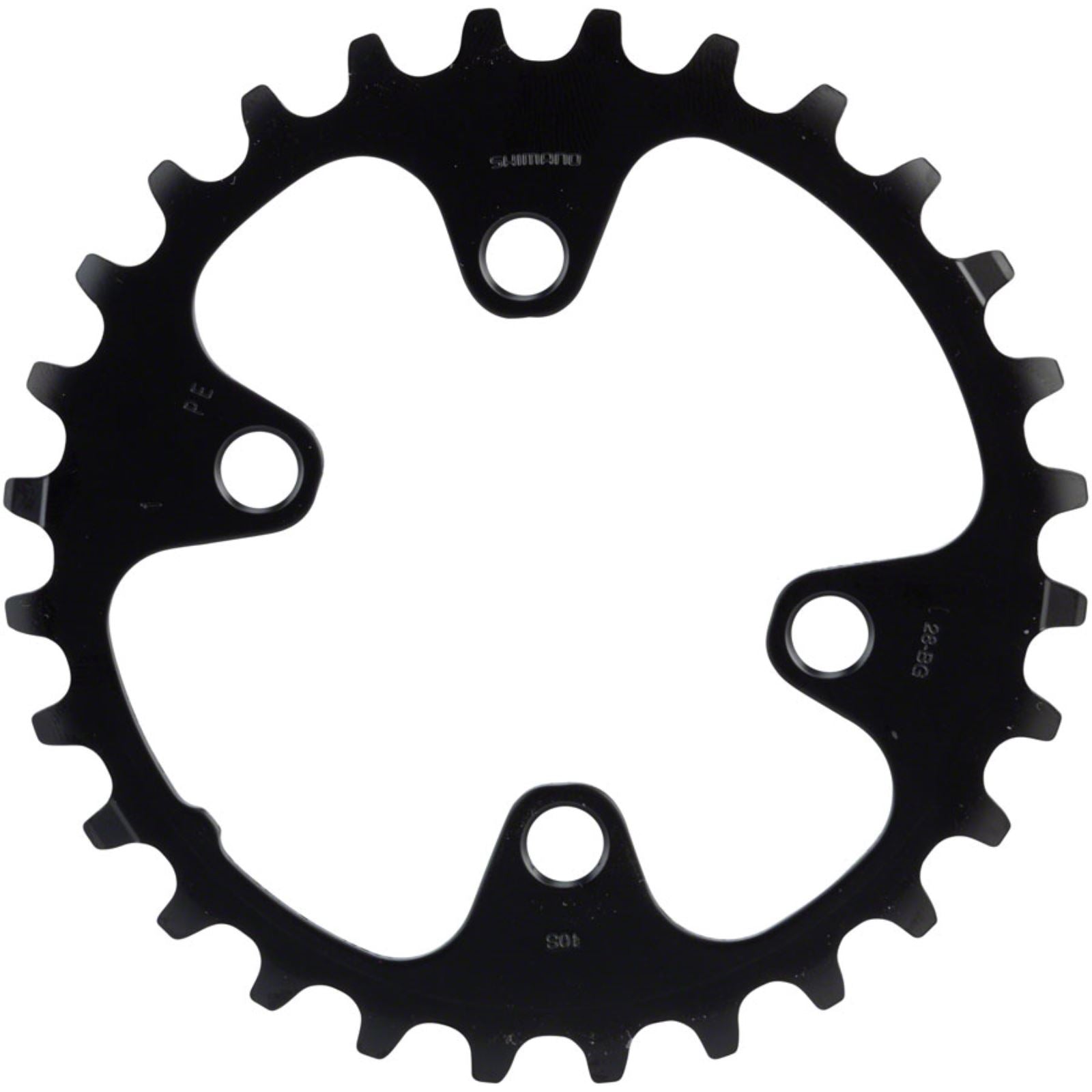 Shimano Chainring - 26t, 10-Speed, 64mm Asymmetric BCD, for 36-26t Set [MPN: Y1WD26000]_1228282