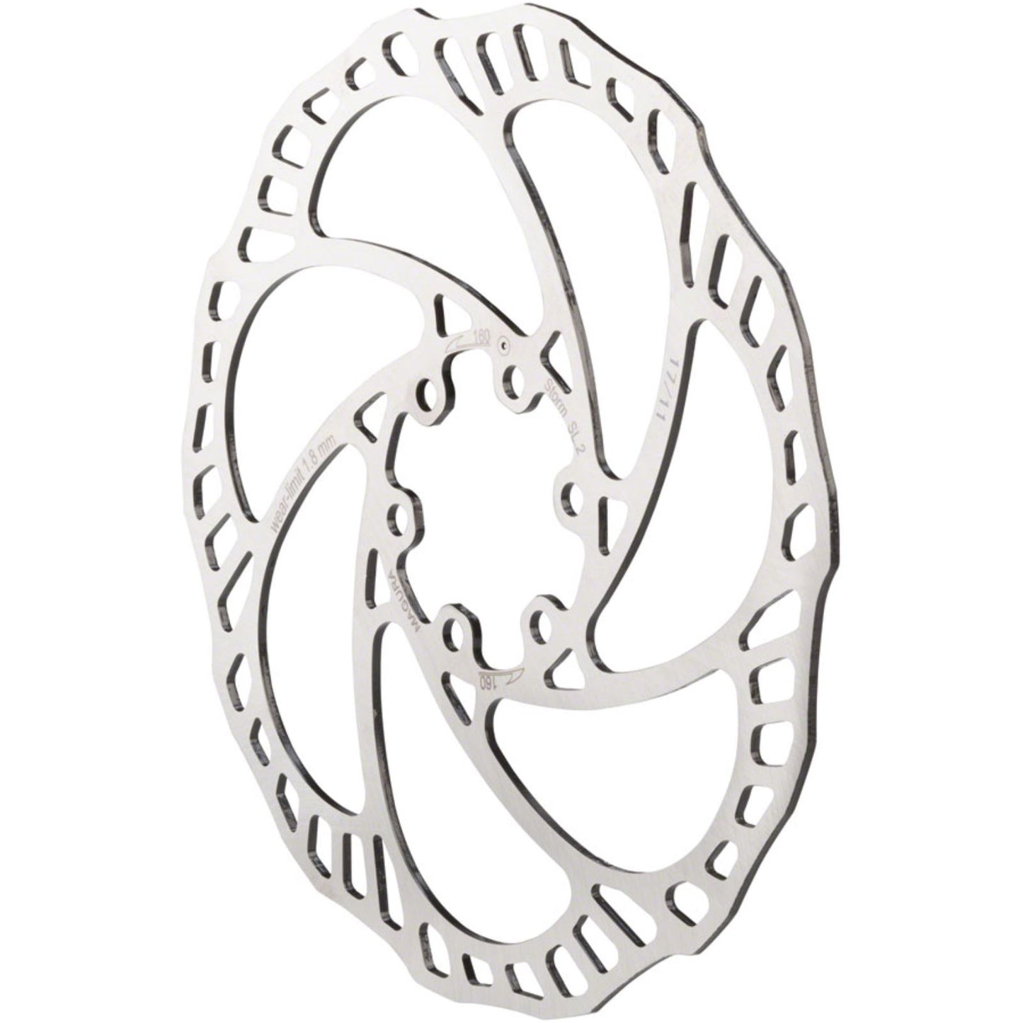 Magura Storm SL.2 Disc Brake Rotor - 160mm, 6-Bolt, Silver [MPN: 2701348-]_1228507