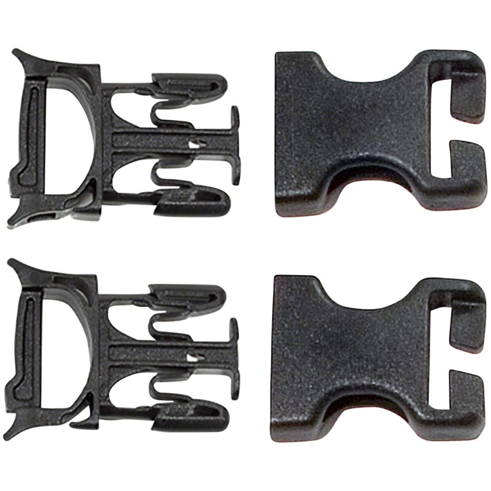 Ortlieb Repair Buckles - Fits 25mm Straps - Buckle Set - Pair - Black [MPN: E117]_1229867