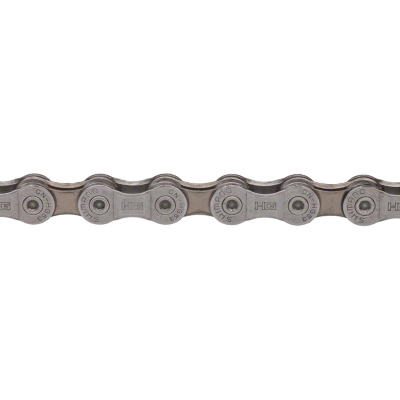 Shimano Chain - 9-Speed - 116 Links - Gray - CN-HG53  [MPN: ECNHG53C116I]_1229936