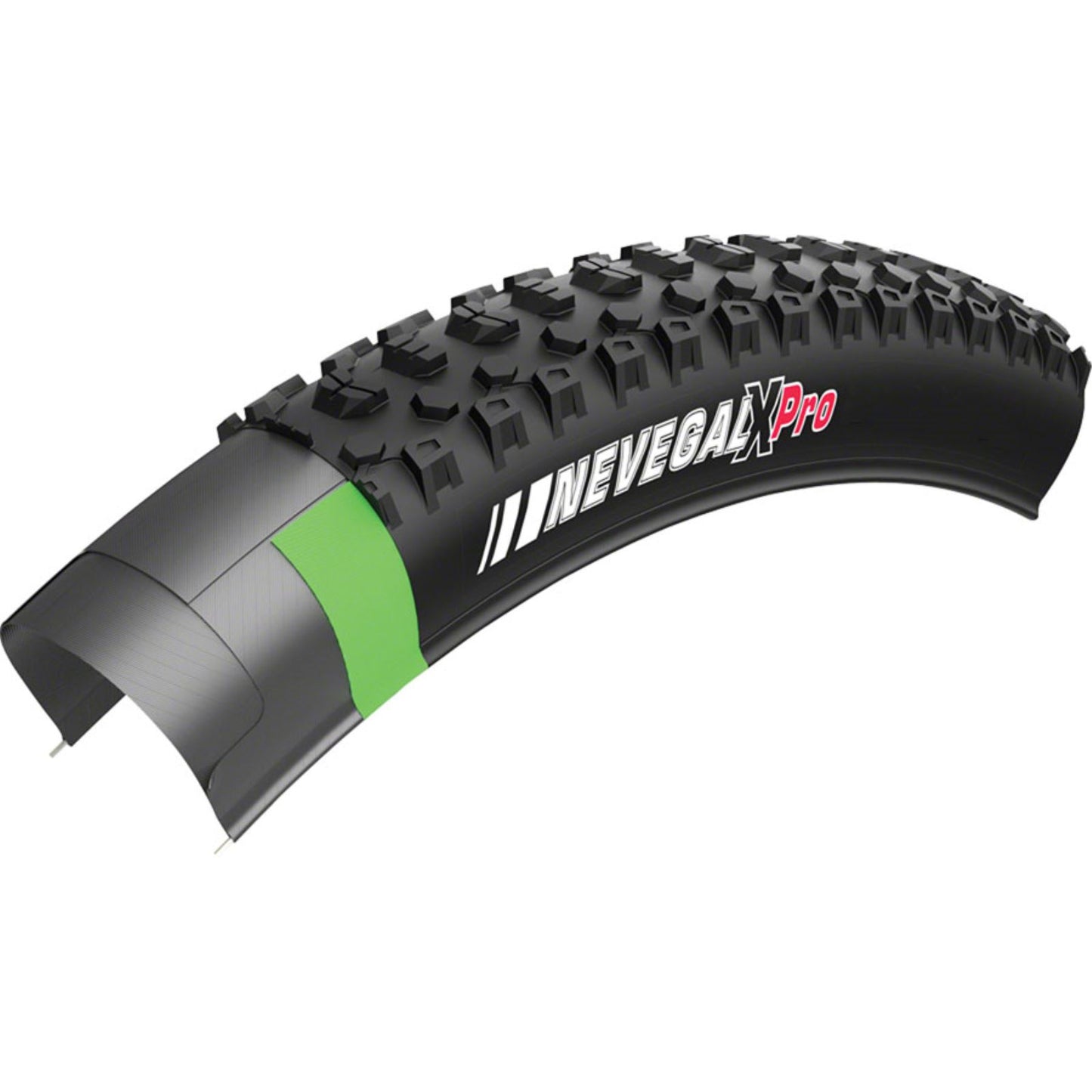 Kenda - Bicycle Kenda Nevegal X Pro Tire - 26 x 2.1, Tubeless, Folding, Black 04805156_1230192