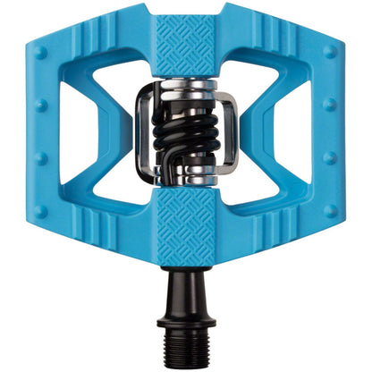 Crankbrothers Double Shot 1 Pedals - Dual Sided Clipless w/Platform Composite 9/16" Blue [MPN: 16181]_1230491
