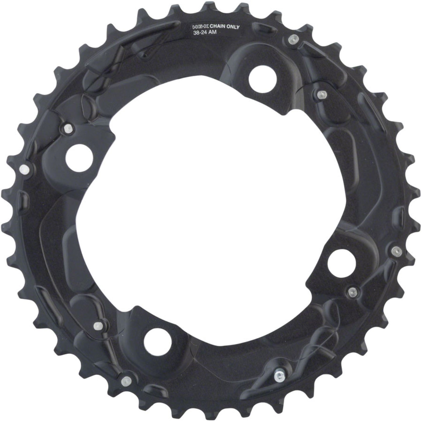 Shimano Deore FC-M615 38T Chainring (to be paired with 24t) [MPN: Y1P098010]_1230715